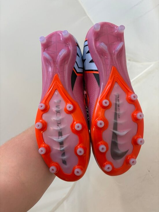 Nike zoom mercurial superfly 10 elite ag pink soccer cleats mens 10.5 FQ8339 600 main image 9